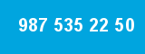 987 535 22 50